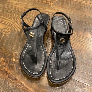 Tory burch wedge sandals